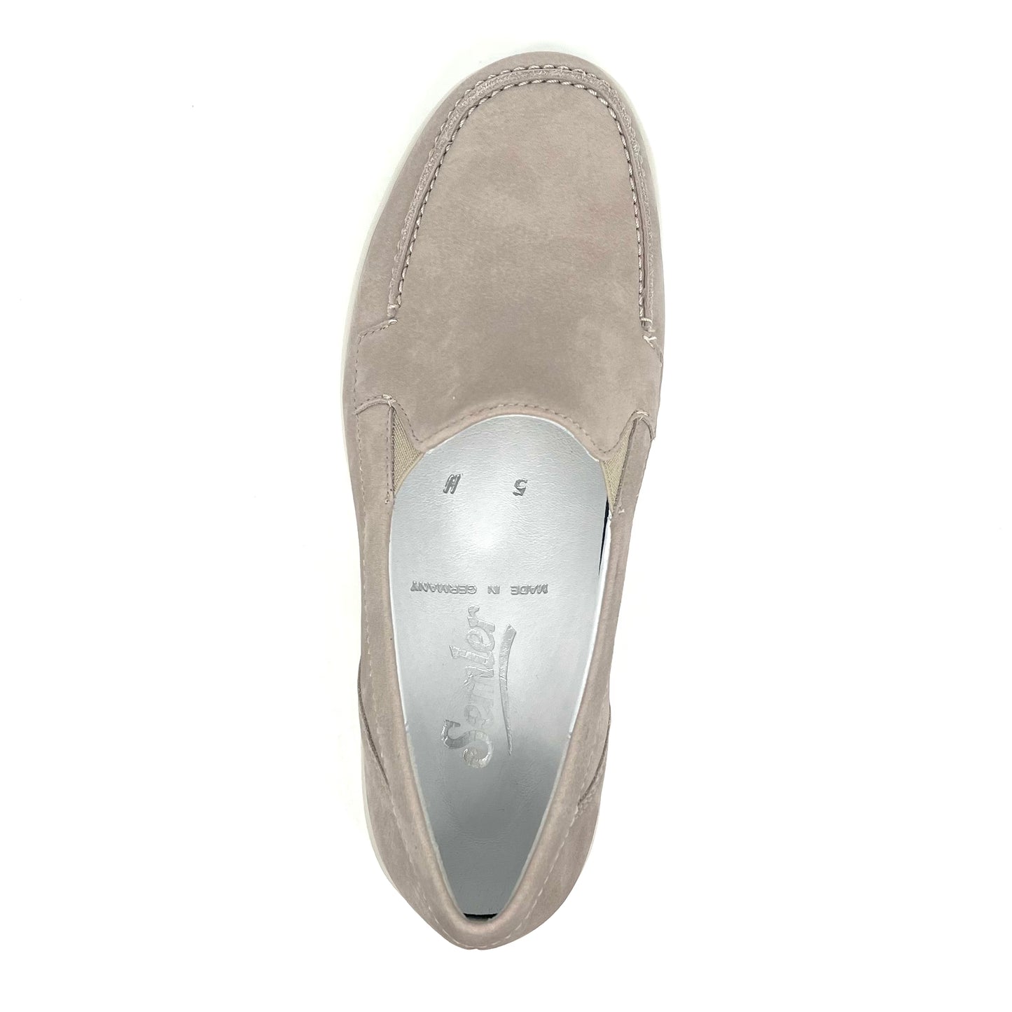 Damen Slipper Halbschuh Beige von Semler 17825