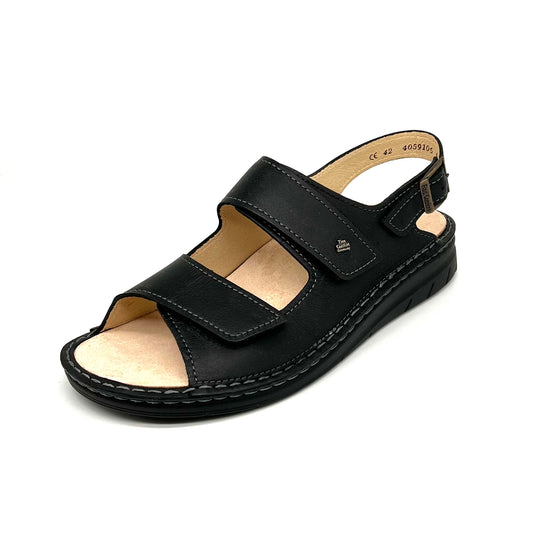 Herren Klett Sandalette Schwarz von Finn Comfort 17806