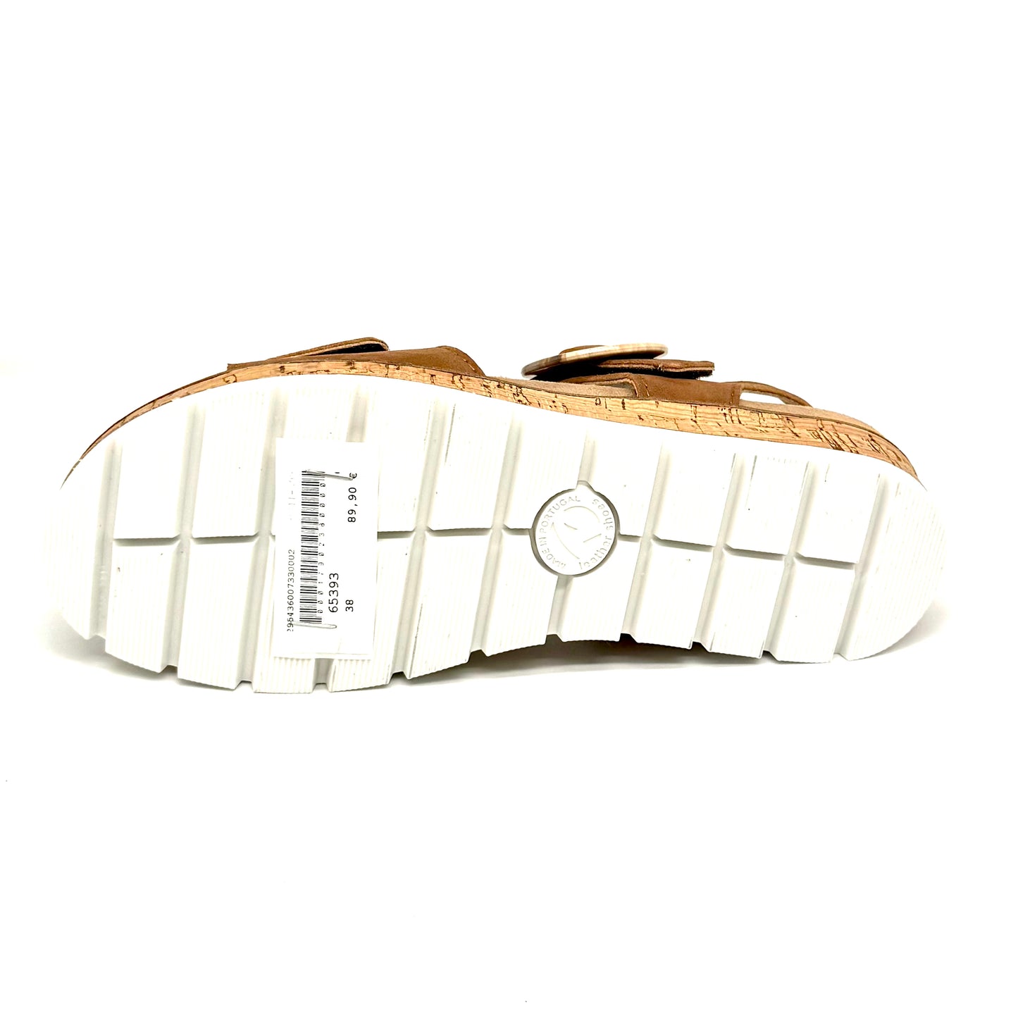 Damen Klett Sandalette Braun von Turm 17902