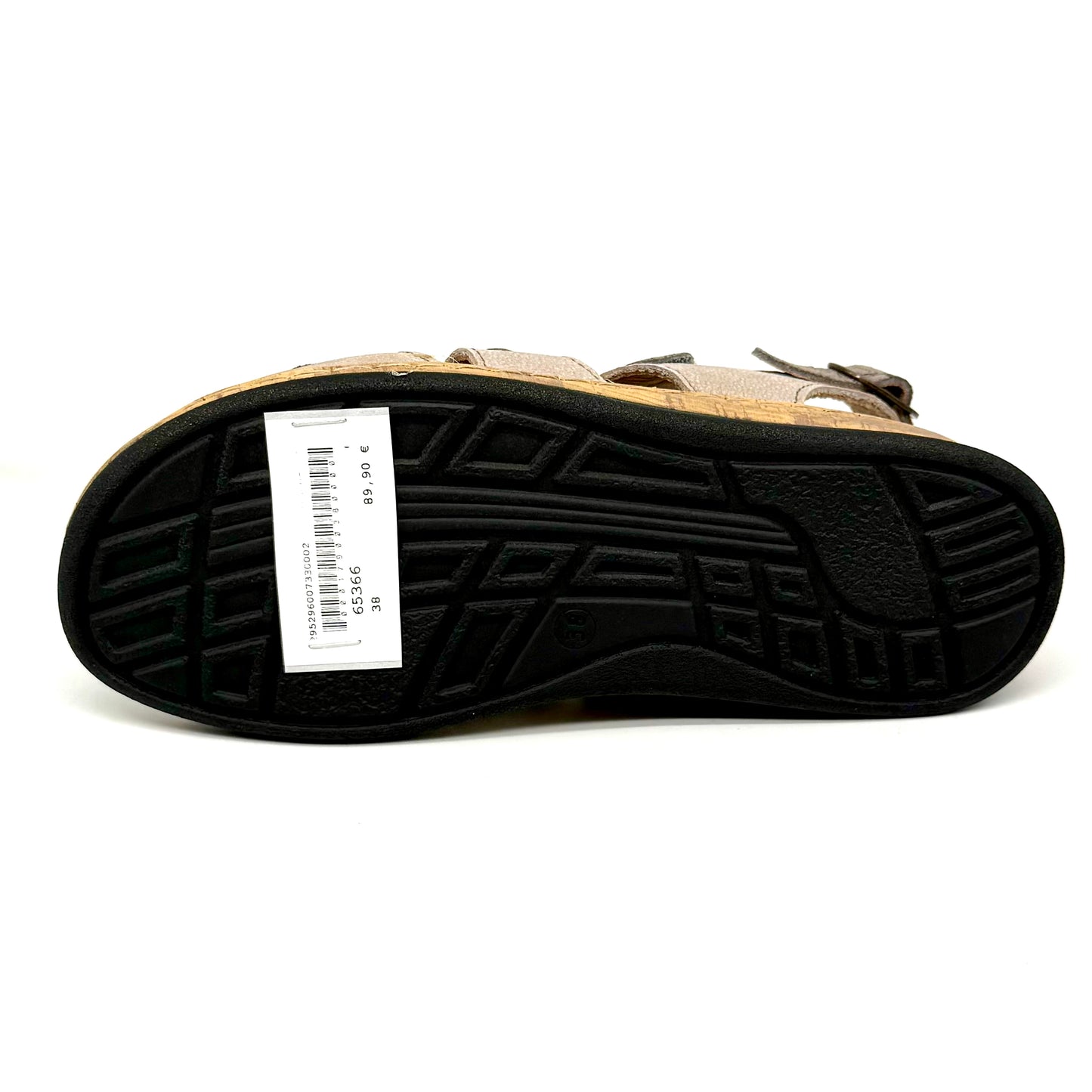 Damen Klett Sandalette Grau von Turm 17900