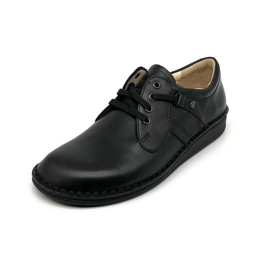 Herren Schnürer Halbschuh Schwarz von Finn Comfort 2458