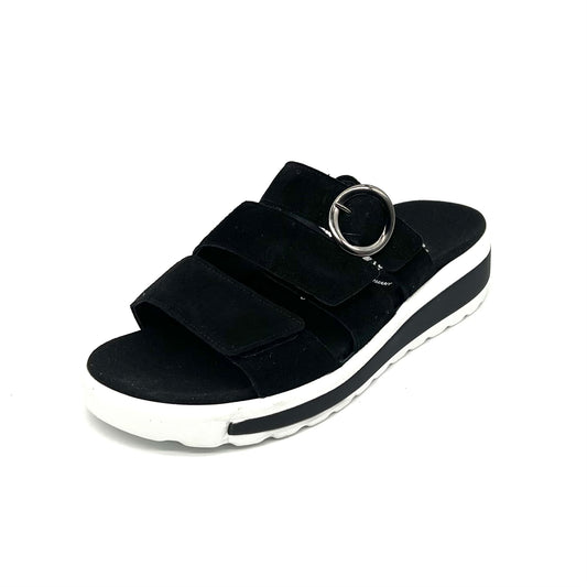 Damen Komfort Pantolette Schwarz von Semler 17829