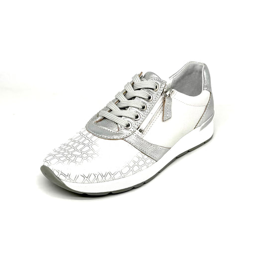 Damen Sneakers Schnürer Halbschuh Beige von Turm 17903