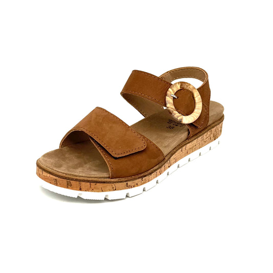 Damen Klett Sandalette Braun von Turm 17902