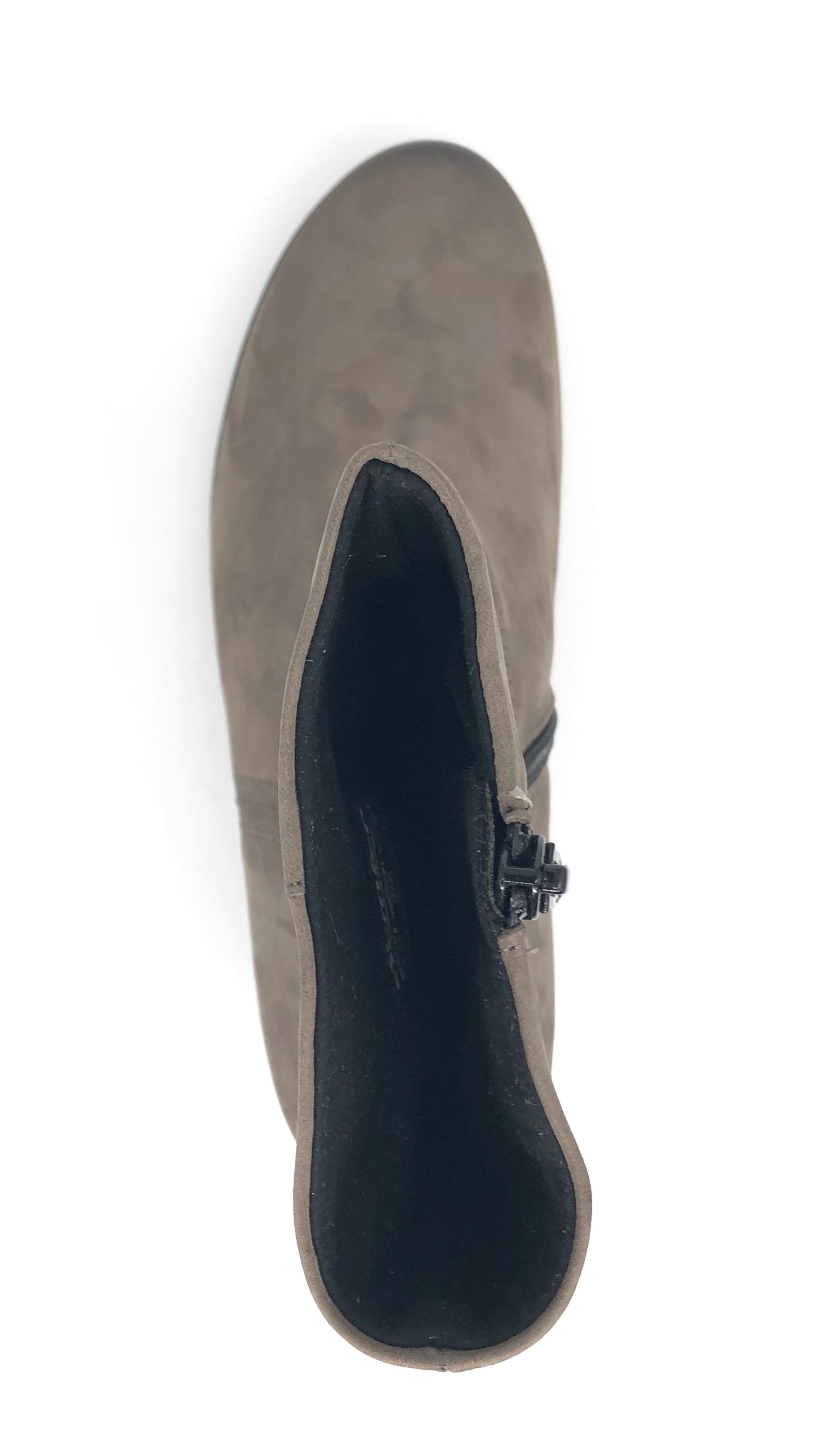 Damen Reissverschluss Stiefel Warmfutter Braun Semler 11264