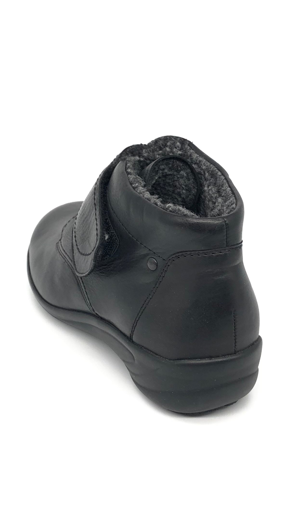 Damen Klett Stiefel Warmfutter Schwarz Semler 16246