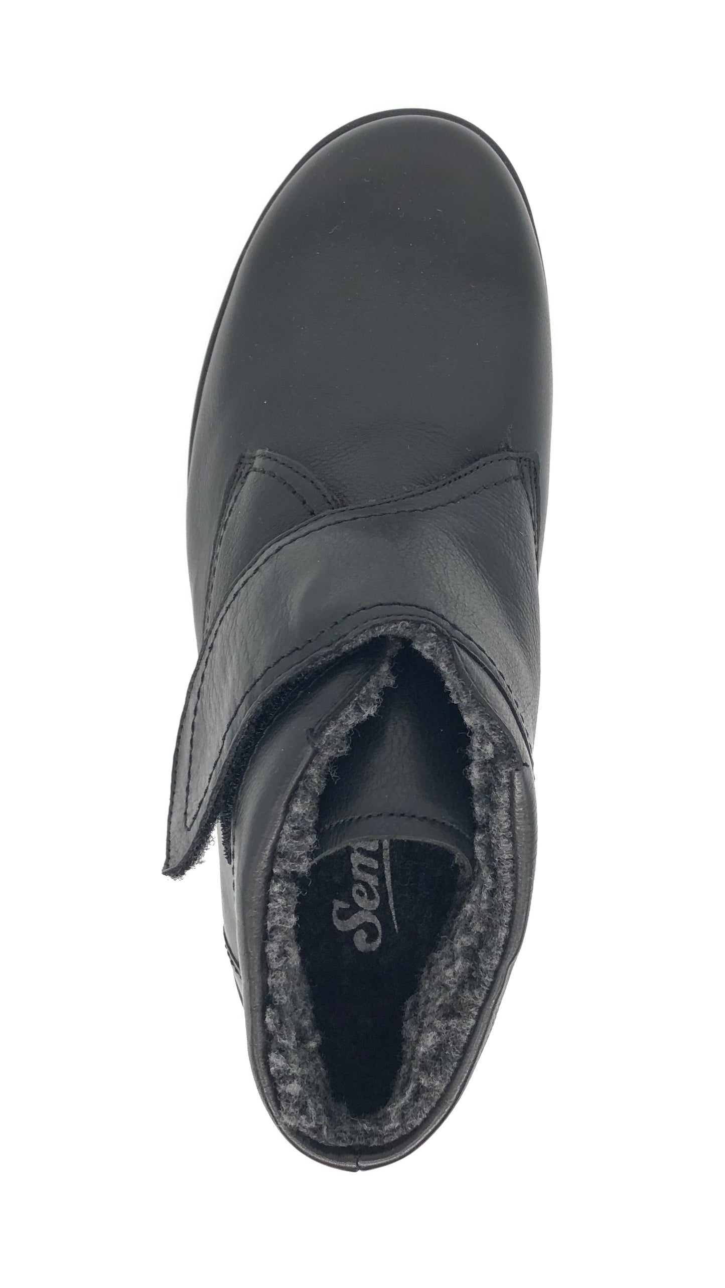 Damen Klett Stiefel Warmfutter Schwarz Semler 16246