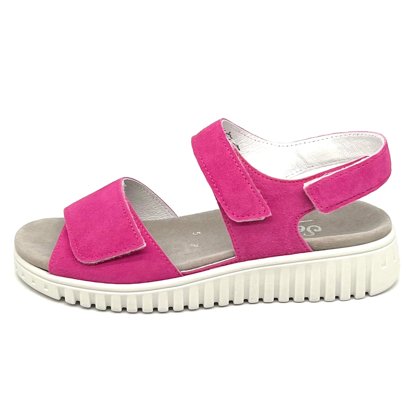 Damen Komfort Sandalette Pink von Semler 17686