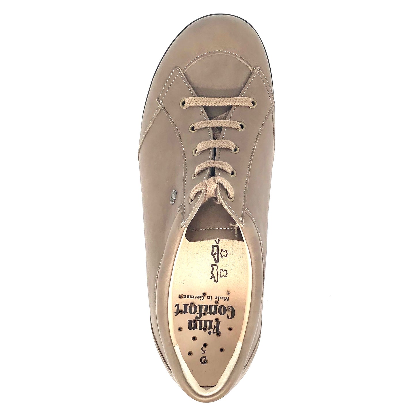 Damen Schnürer Halbschuh Braun Finn Comfort 15792