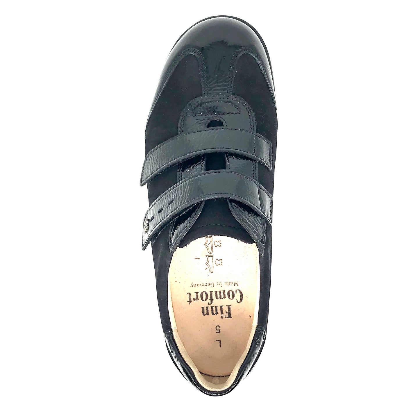 Damen Klett Halbschuh schwarz Finn Comfort 16965