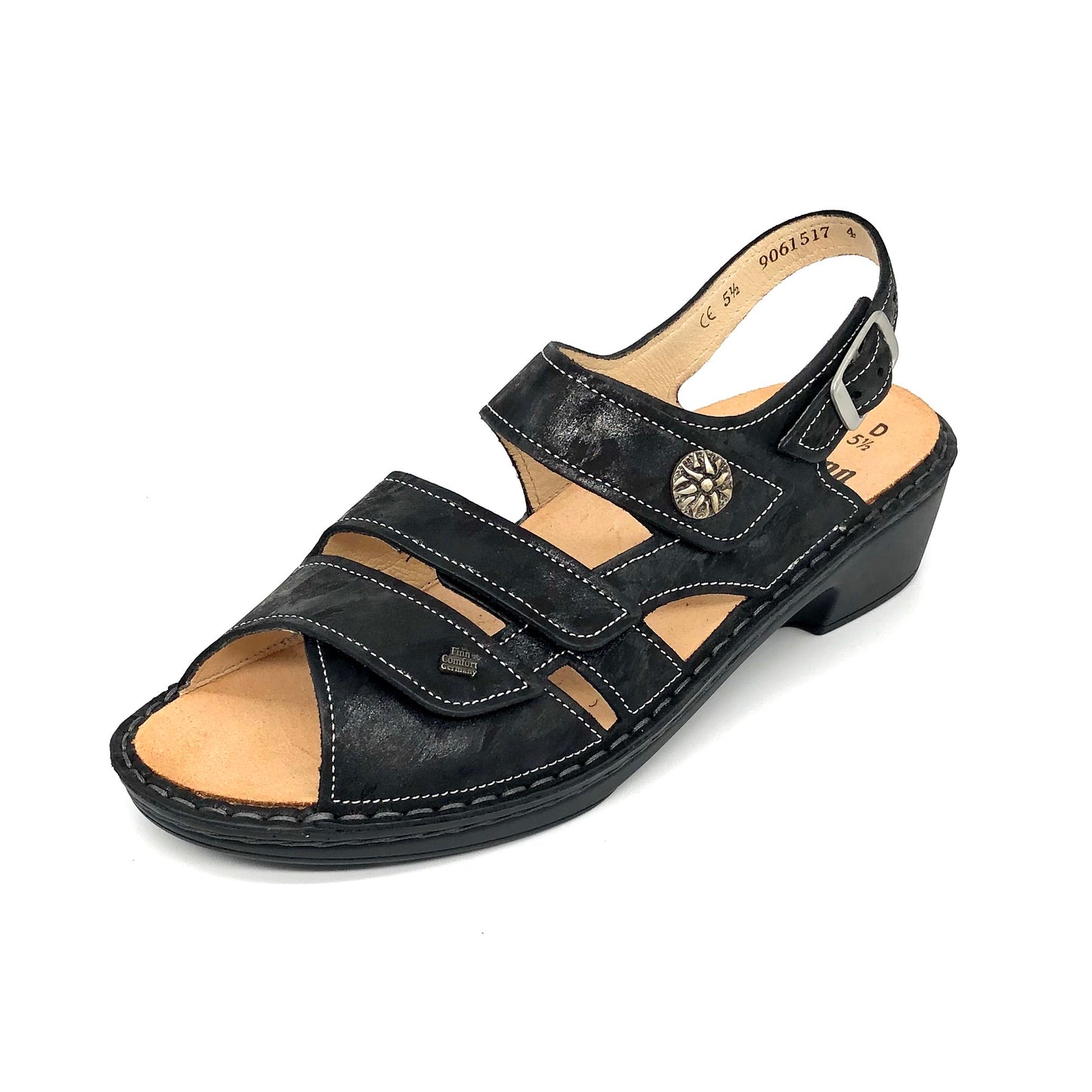 Sandalette schwarz von Finn Comfort 16970