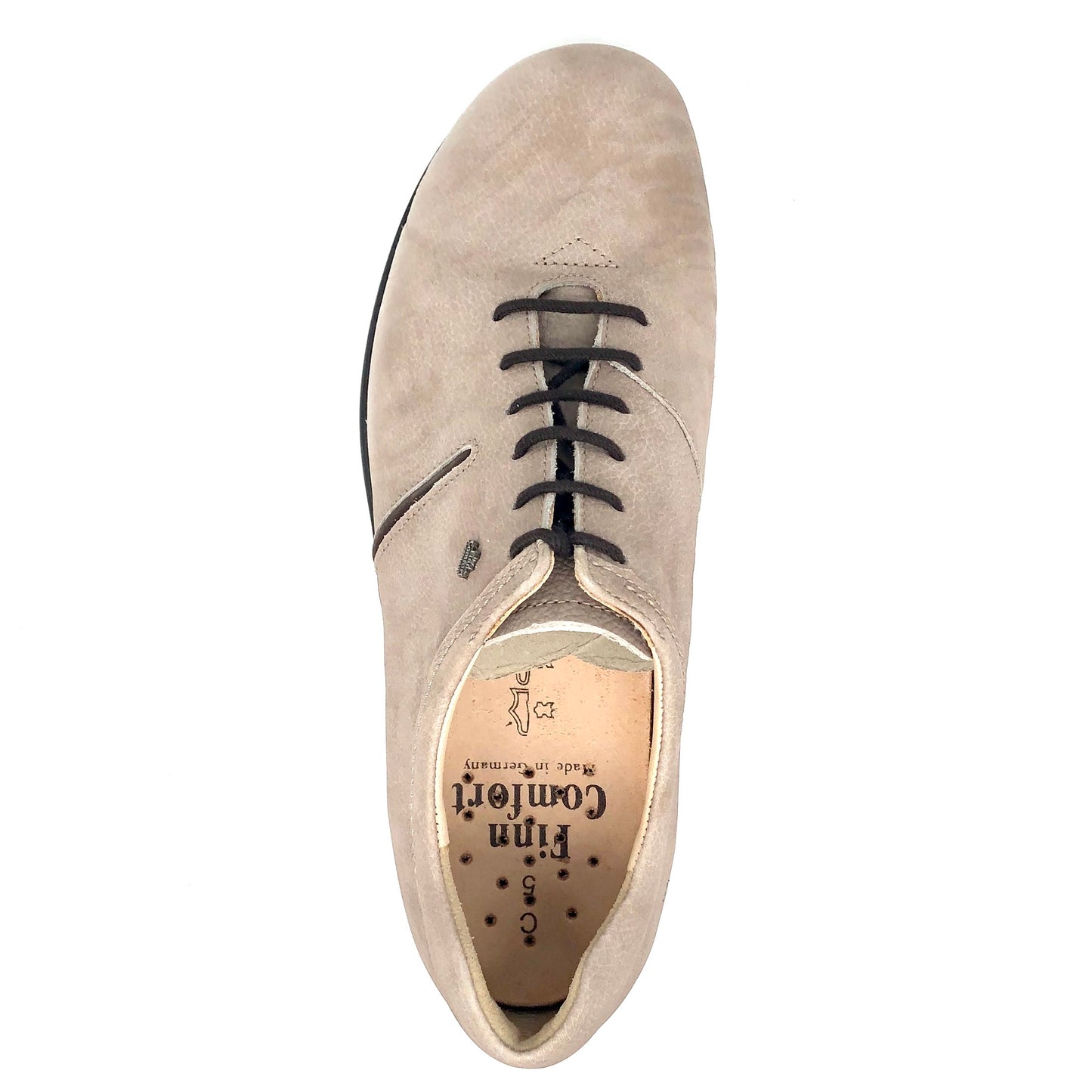 Damen Schnürer Halbschuh Taupe Finn Comfort 16154