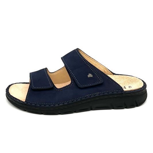 Herren Klett Pantolette Blau von Finn Comfort 17716