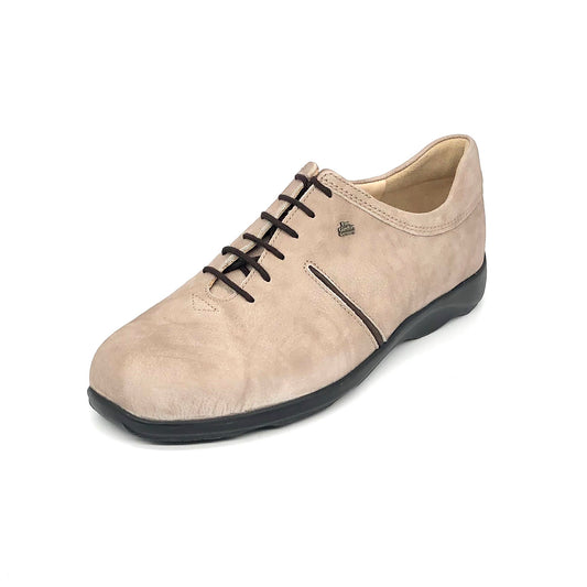 Damen Schnürer Halbschuh Taupe Finn Comfort 16154