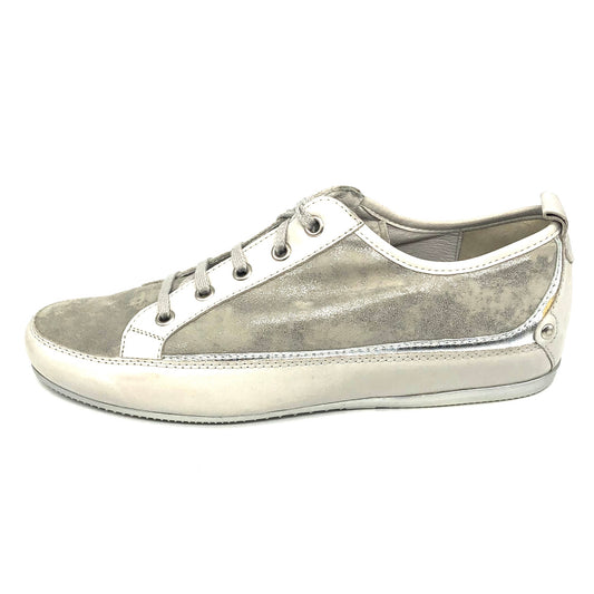 Damen Komfort Schnürer Beige Semler 16078