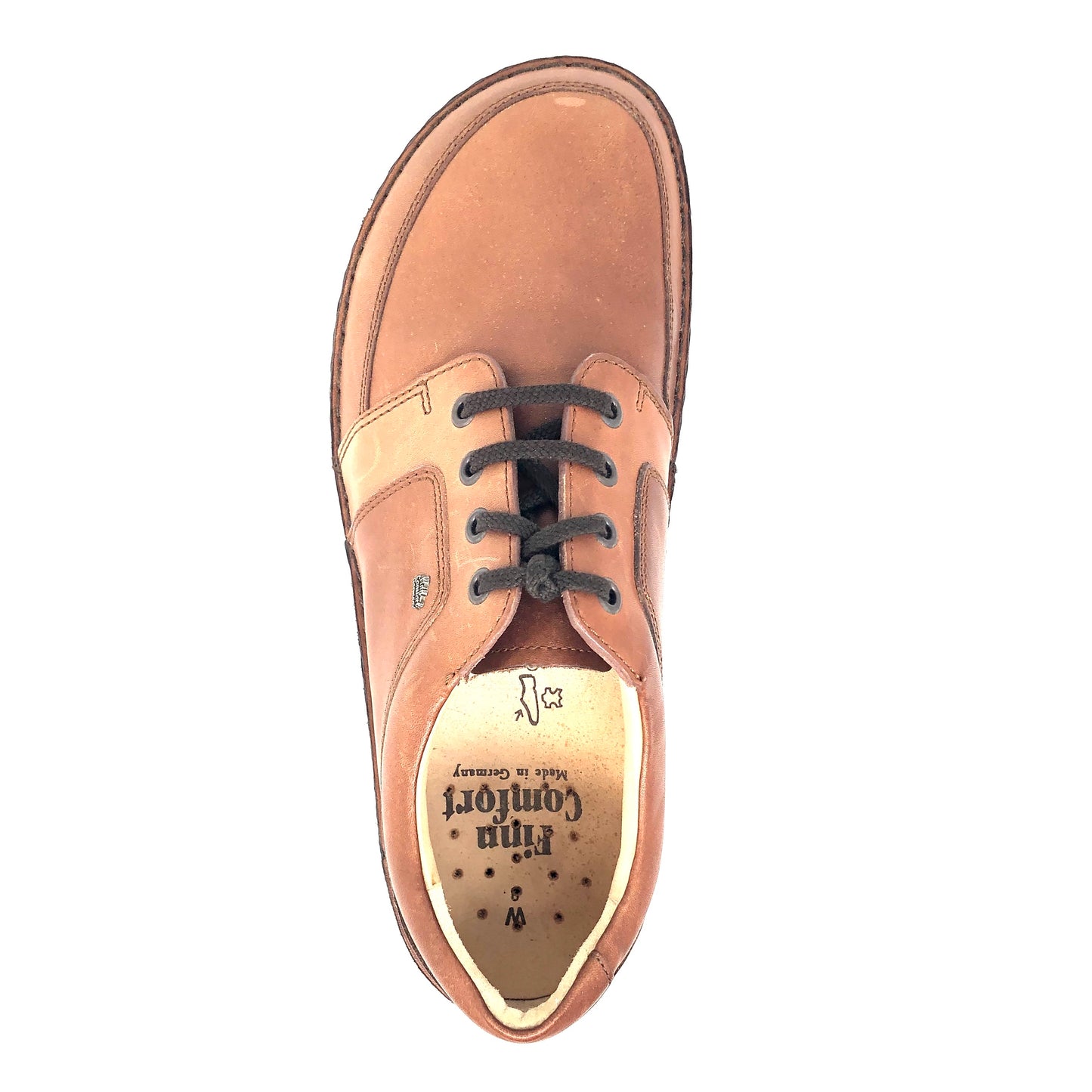 Herren Schnürer Halbschuh Braun Finn Comfort 15788