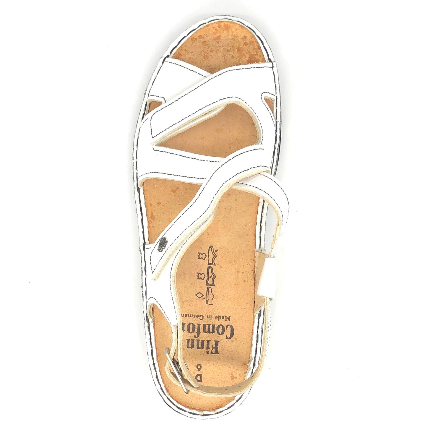 Sandalette weiß von Finn Comfort 16528