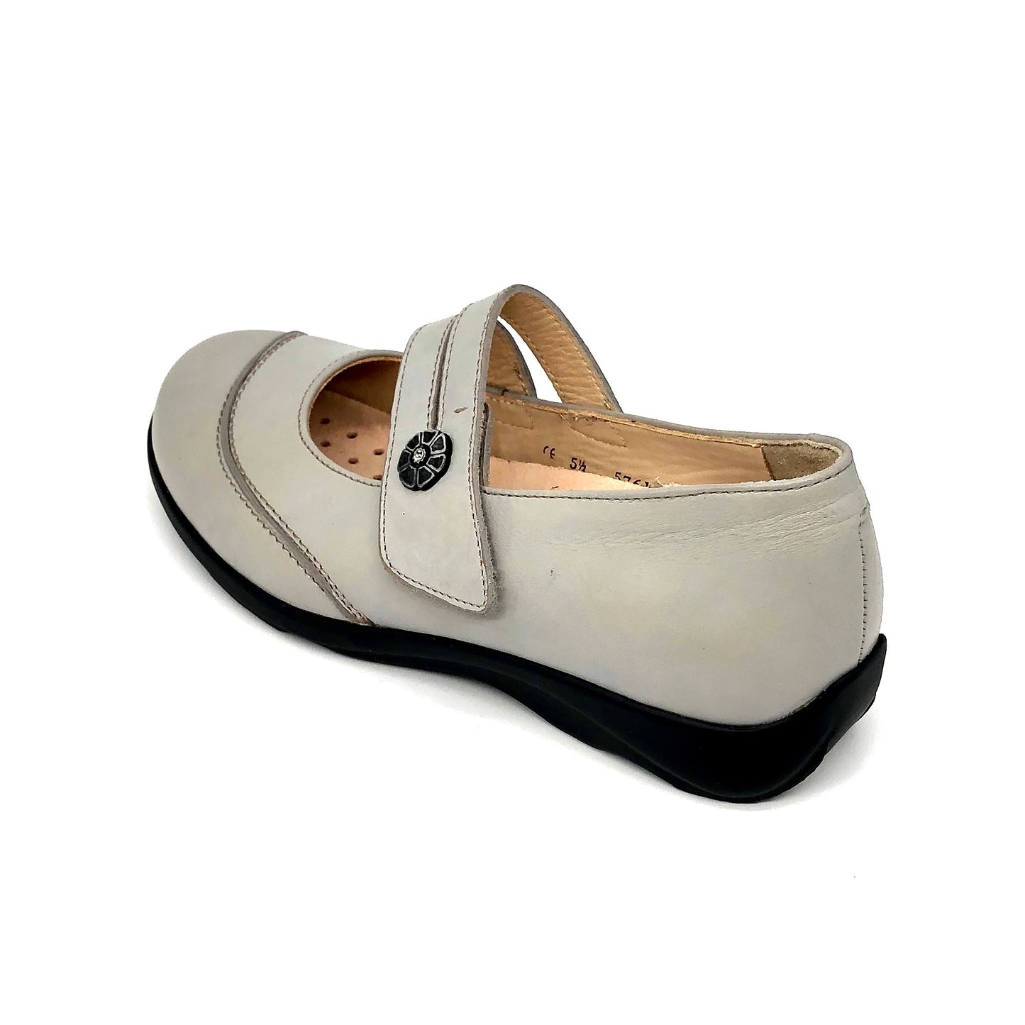 Damen Klettballerina Grau von Finn Comfort 16123