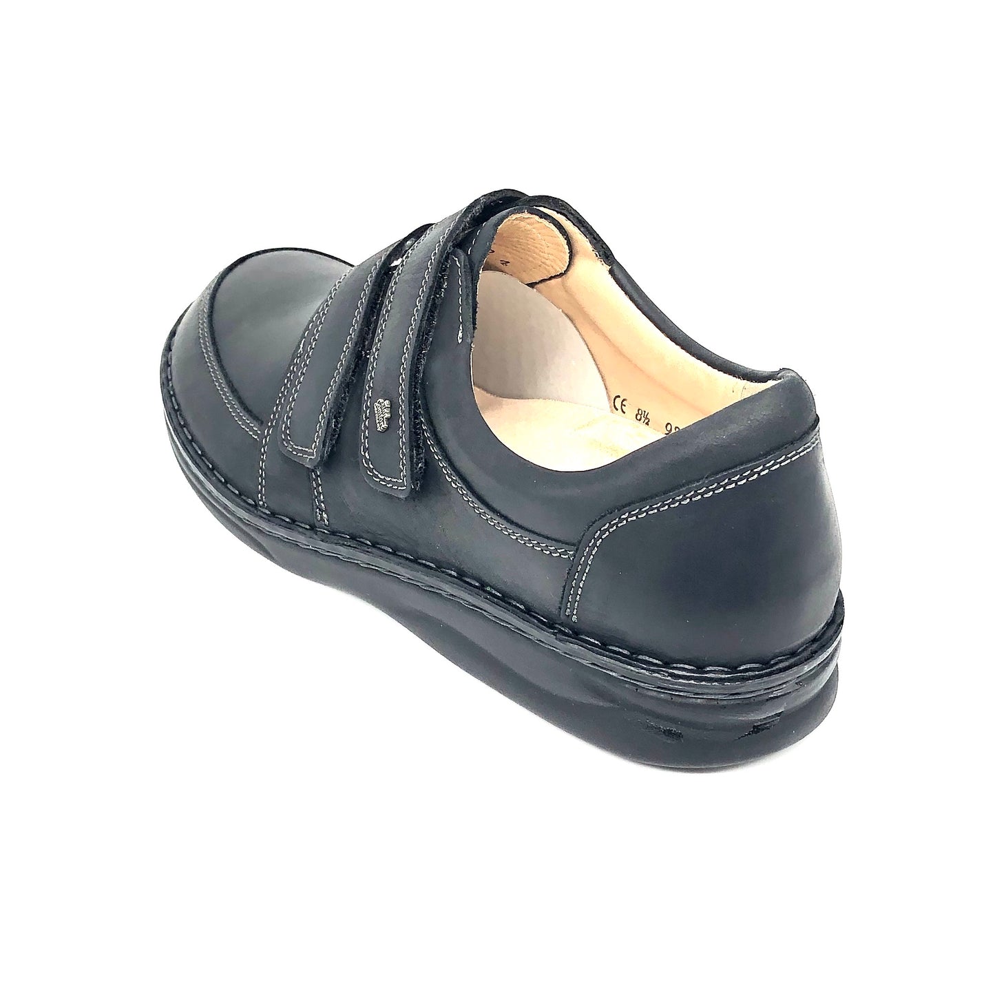 Herren Klett Halbschuh Schwarz Finn Comfort 17061