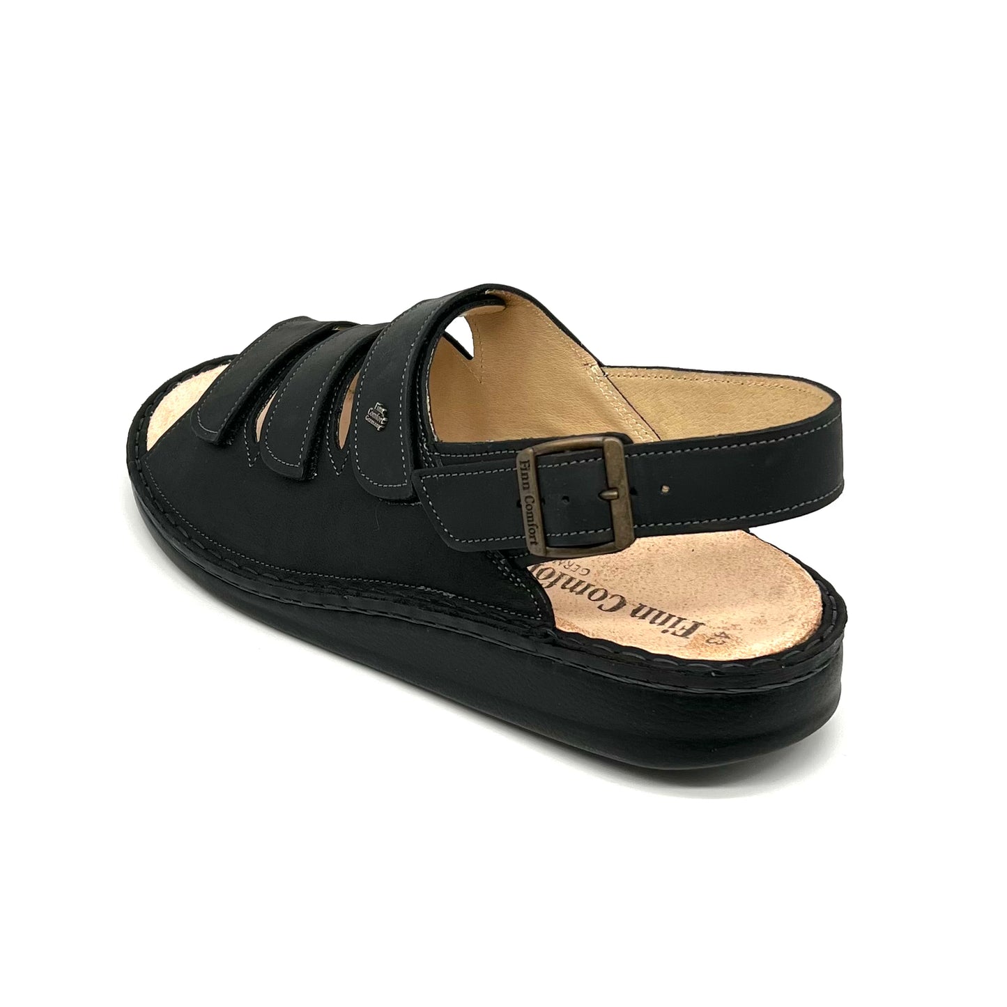Herren Klett Sandale Schwarz von Finn Comfort 17492