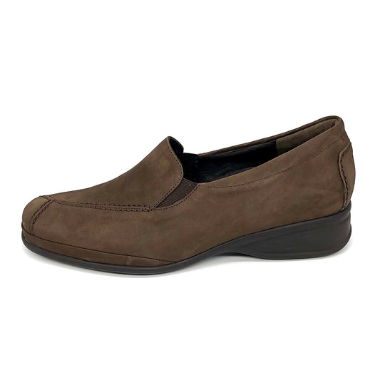 Damen Komfort Slipper Braun von Semler 11716