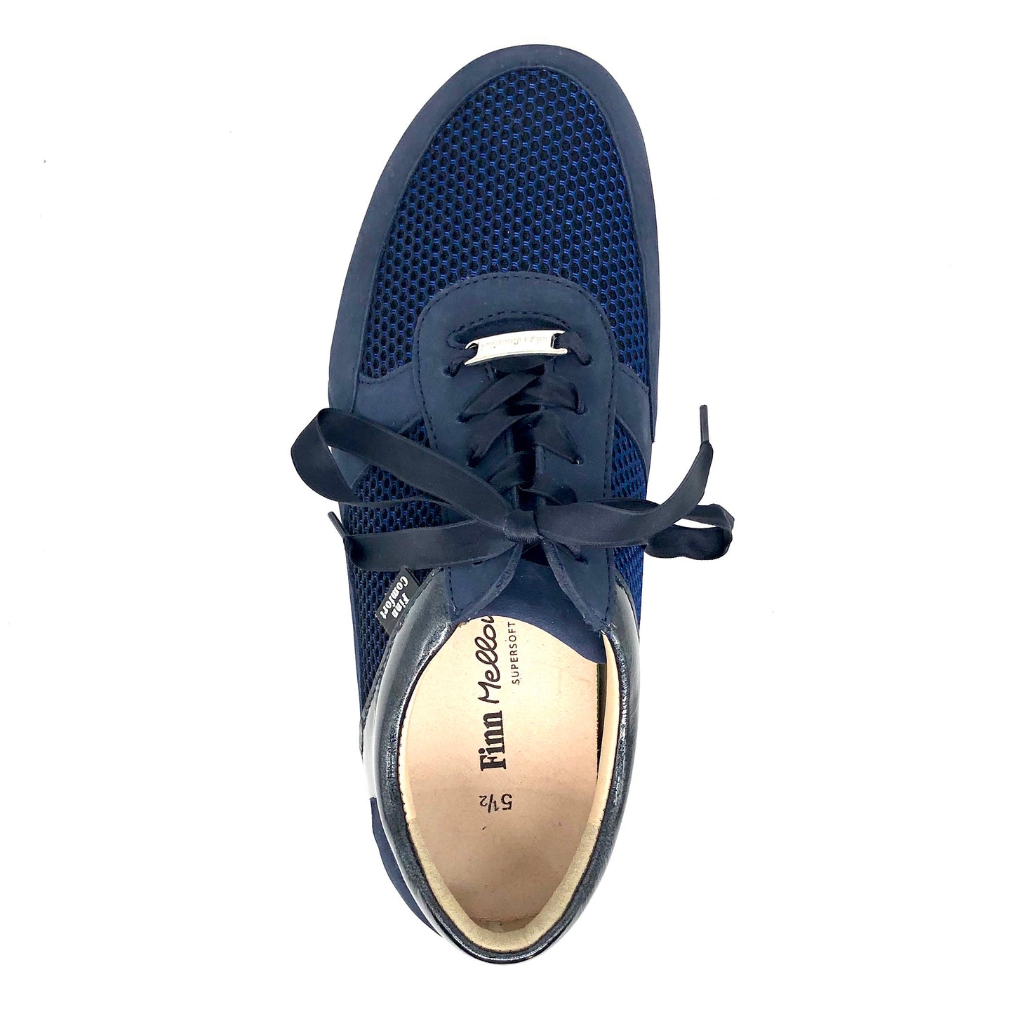 Damen Schnürer Sneaker Dunkelblau Finn Comfort 16967