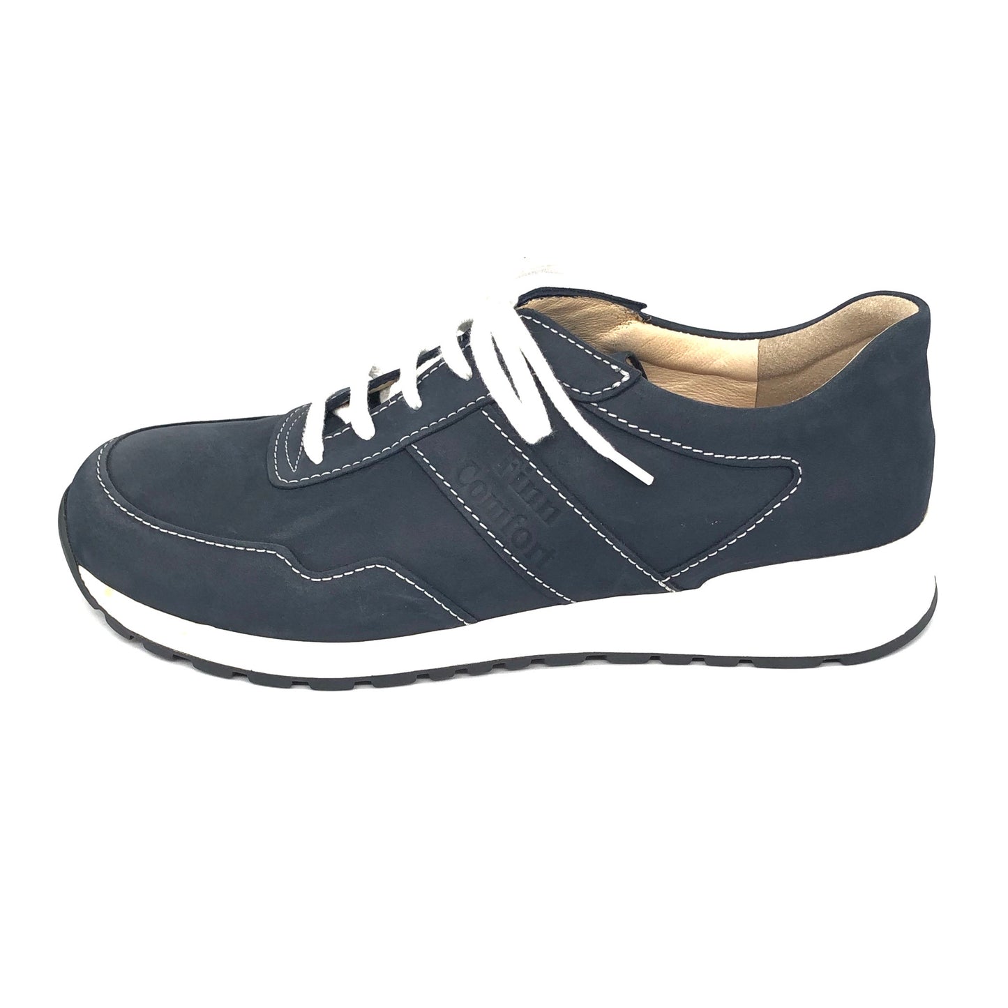 Herren Schnürer Halbschuh Marine Finn Comfort 16180
