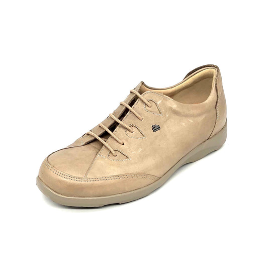 Damen Schnürer Halbschuh Taupe von Finn Comfort 11583