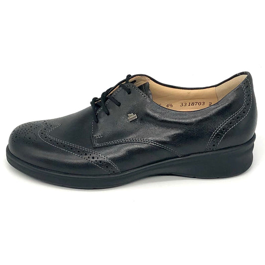 Damen Schnürer City Schwarz Finn Comfort 11745