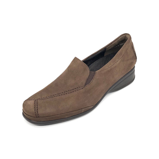 Damen Komfort Slipper Braun von Semler 11716