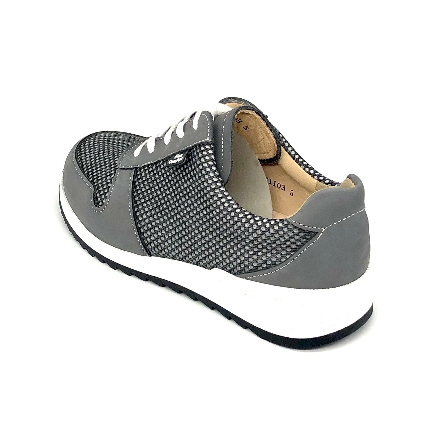 Damen Sneaker Halbschuh grau Finn Comfort 16189