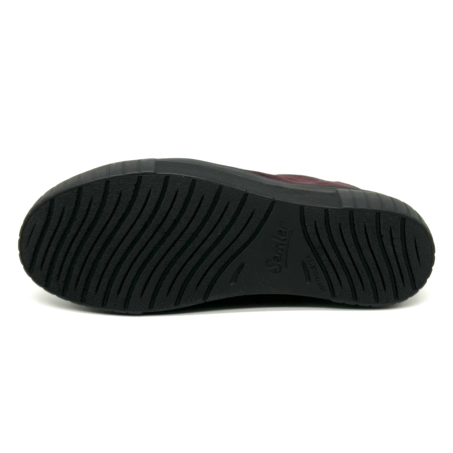 Damen Schnürer Halbschuh Sneakers Bordeaux von Semler 17611
