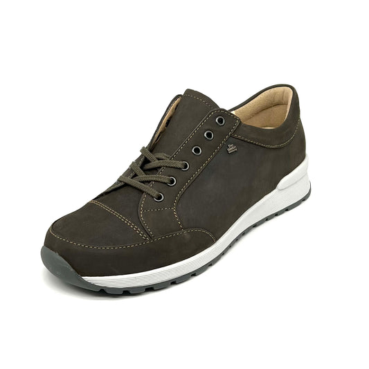 Herren Schnürer Halbschuh Sneakers Braun von Finn Comfort 17712