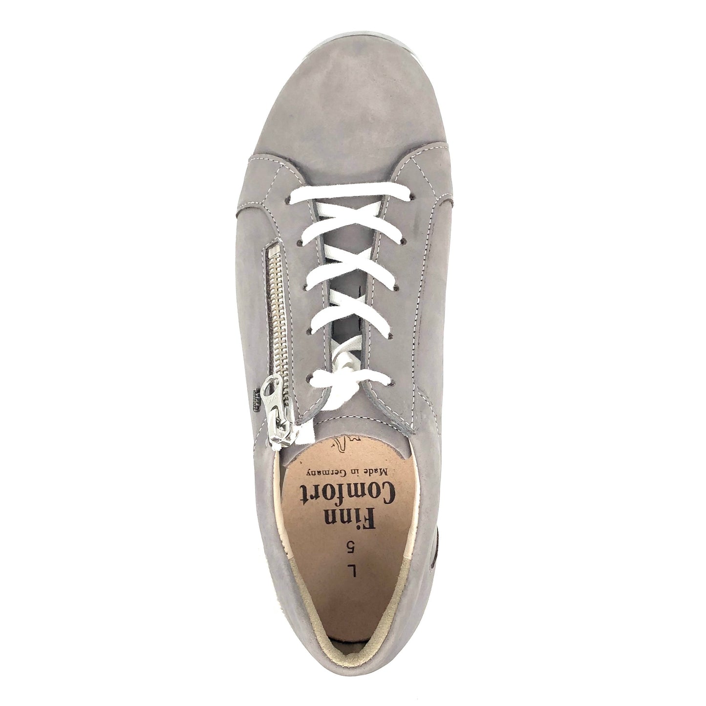 Damen Schnürer Halbschuh Taupe von Finn Comfort 17232