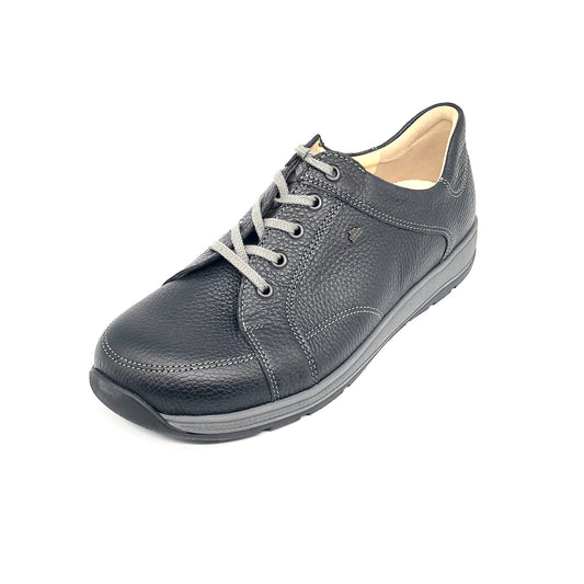 Herren Schnürer Halbschuh Schwarz Finn Comfort 16935