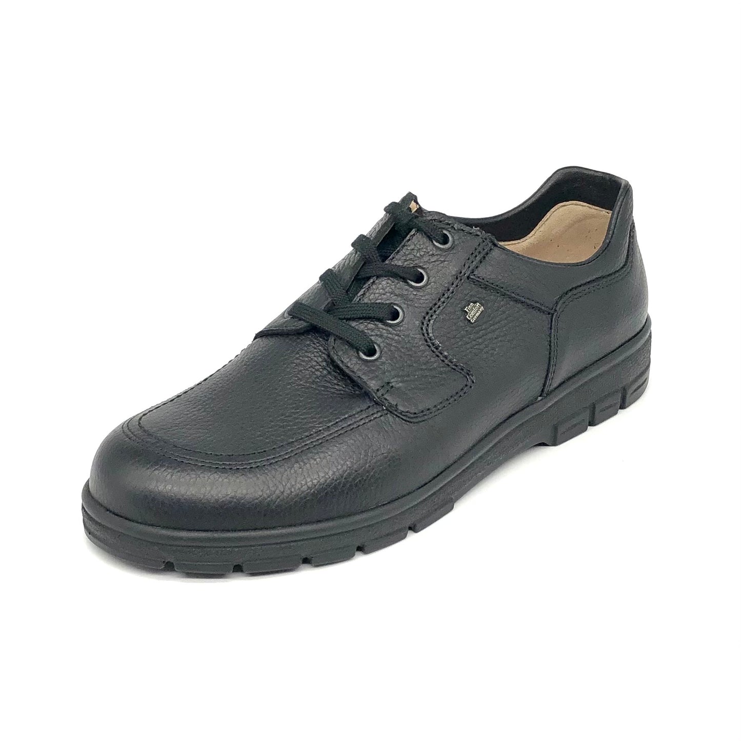 Herren Schnürer Halbschuh Schwarz Finn Comfort 16161