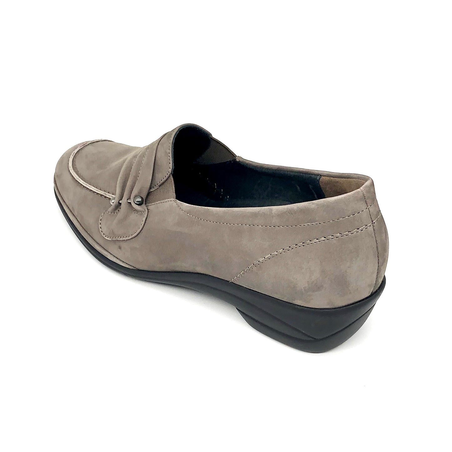 Damen Komfort Slipper Taupe von Semler 11349