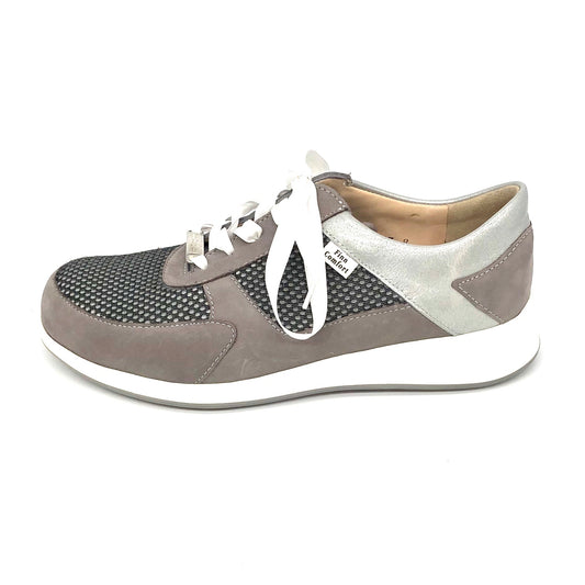 Damen Schnürer Sneaker Grau Finn Comfort 16966