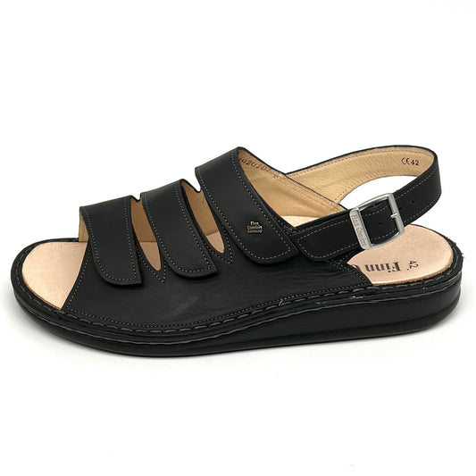 Herren Klett Sandalette Schwarz von Finn Comfort 17717