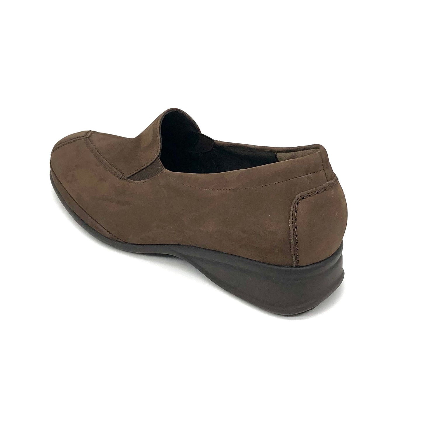 Damen Komfort Slipper Braun von Semler 11716