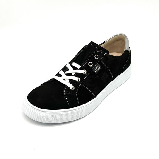 Damen Komfort Schnürer Sneakers Schwarz von Finn Comfort 17500
