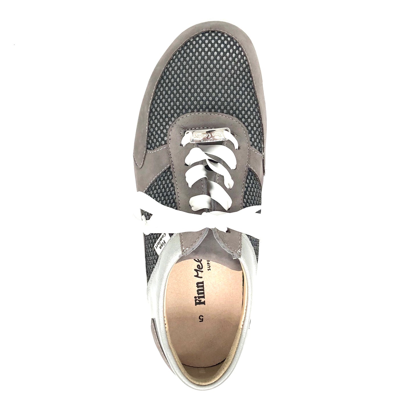 Damen Schnürer Sneaker Grau Finn Comfort 16966