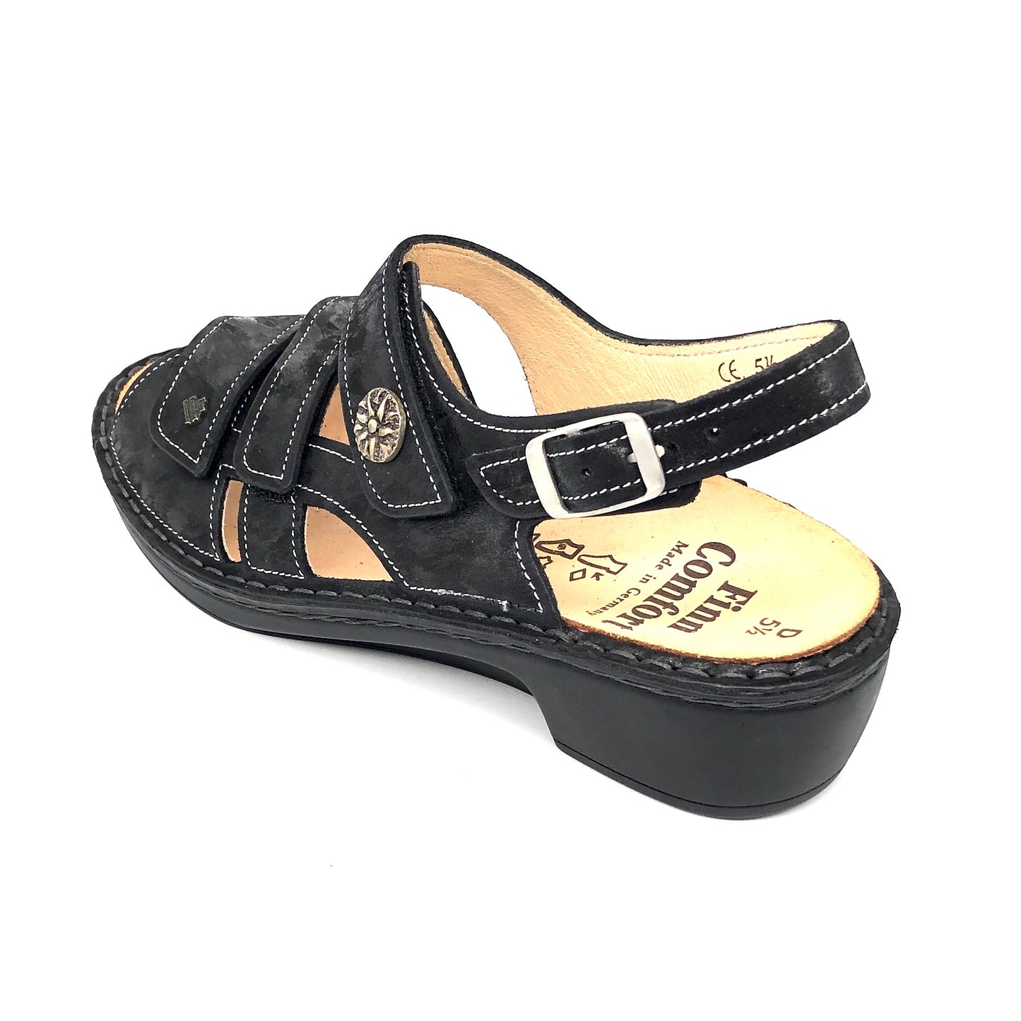 Sandalette schwarz von Finn Comfort 16970