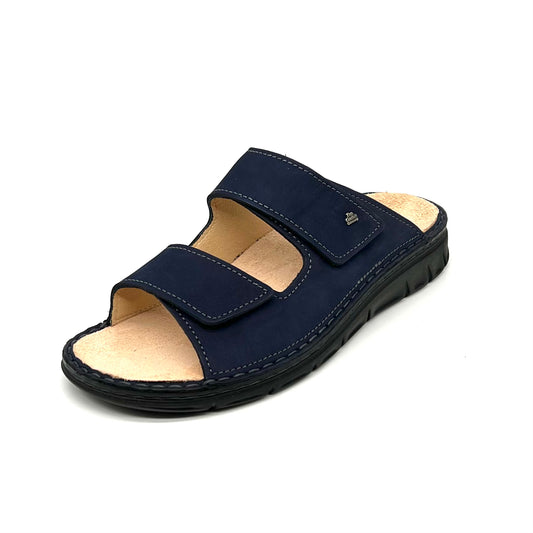 Herren Klett Pantolette Blau von Finn Comfort 17716