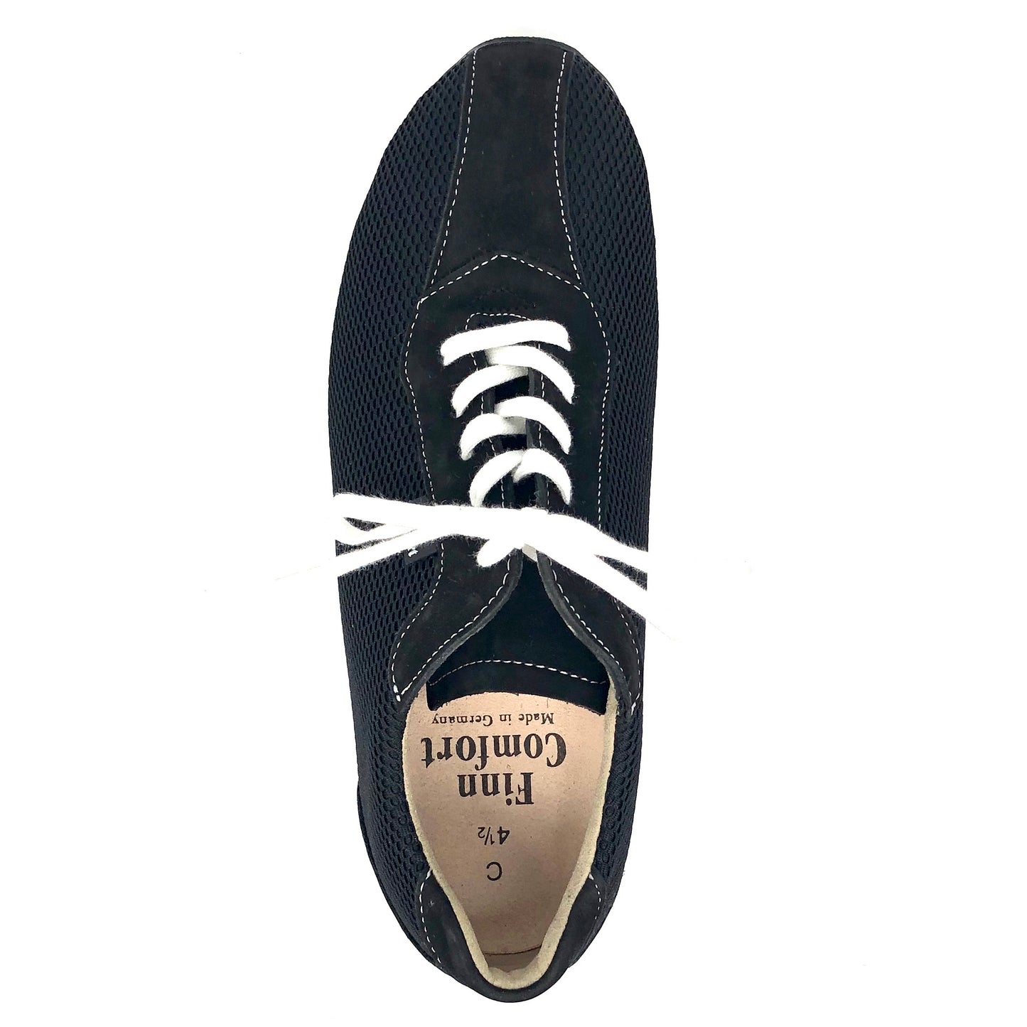 Damen Schnürer Halbschuh schwarz Finn Comfort 17219