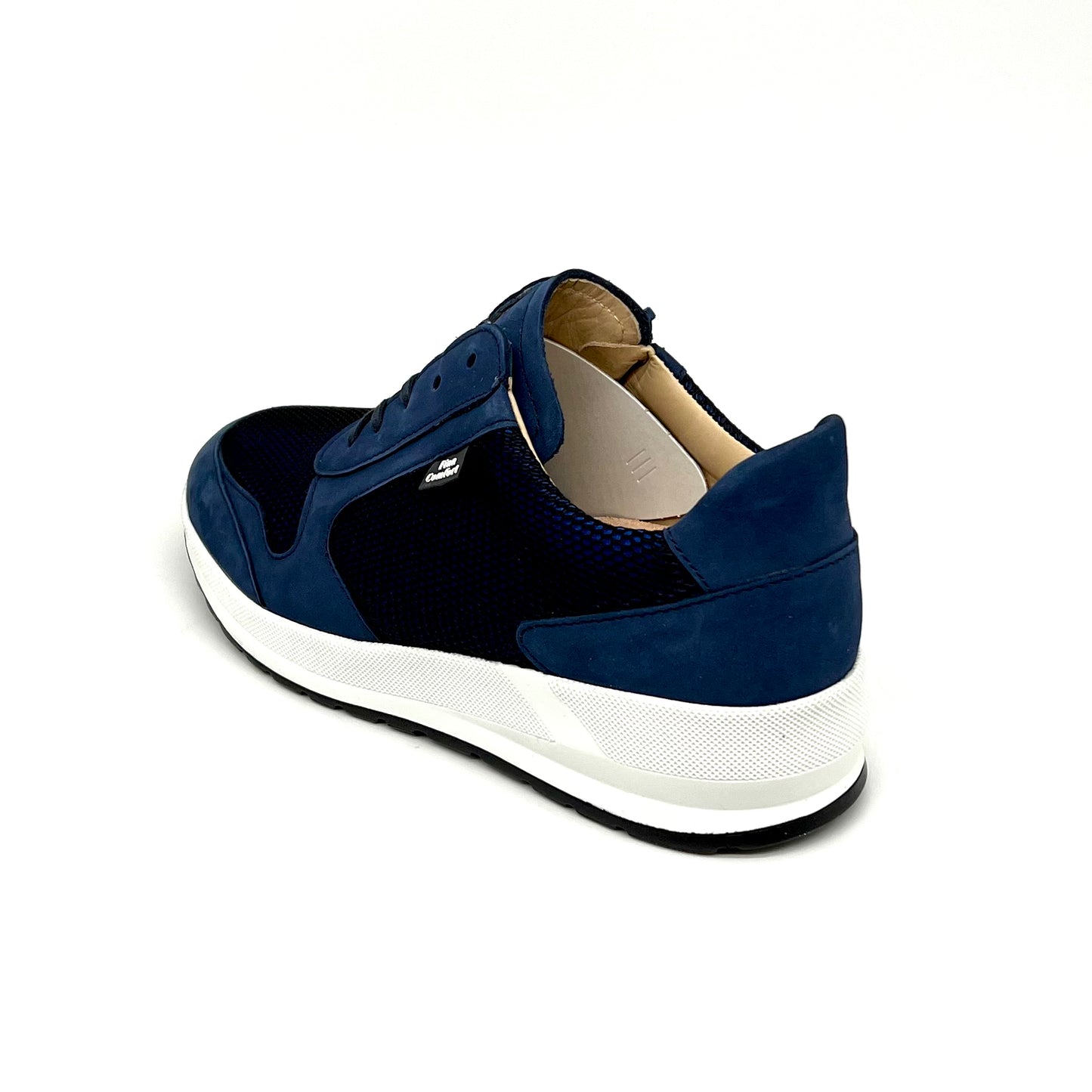Damen Schnürer Halbschuh Sneakers Blau von Finn Comfort 17702