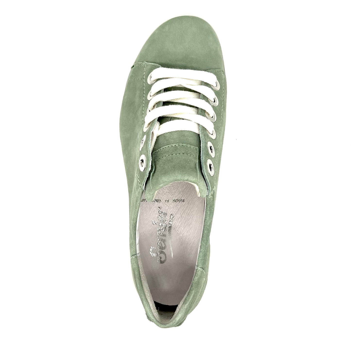 Damen Schnürer Halbschuh Sneakers Grün von Semler 17689