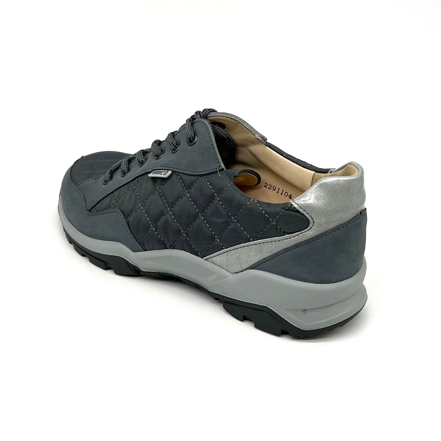 Damen Schnürer Halbschuh Sneakers Grau von Finn Comfort 17616