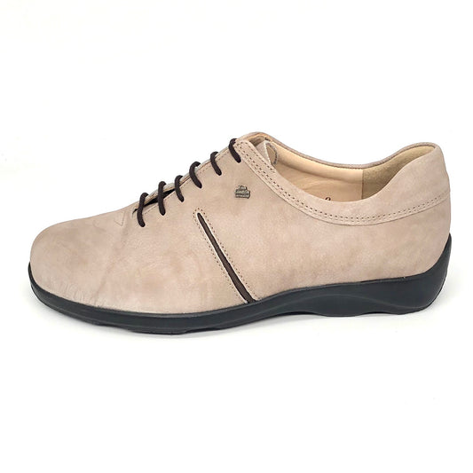 Damen Schnürer Halbschuh Taupe Finn Comfort 16154