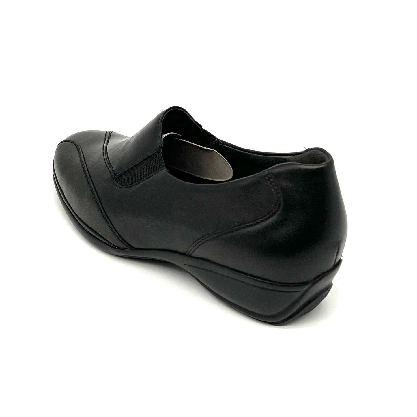 Damen Komfort Slipper Schwarz von Semler 15982
